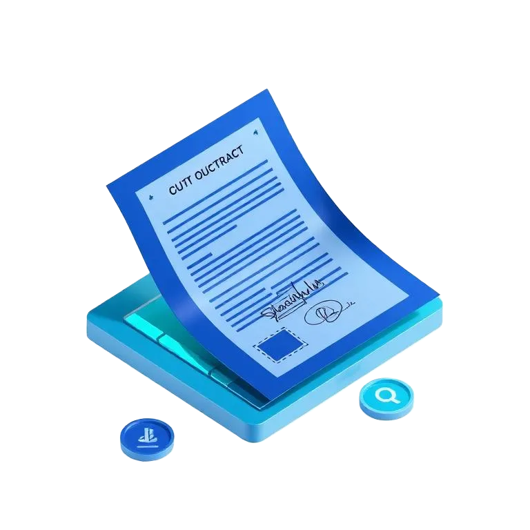 Digital elevator service contract and quotation